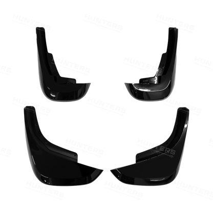 Front & Rear Modern Mud Flap Kit