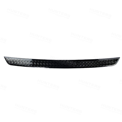 Chequer Plate Rear Bumper Scratch Protection Strip - V1