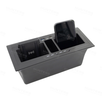 Centre Console Twin Wireless Charging Dock