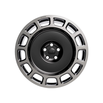 22" Hawke Octad Alloy Wheel Set (Set of 4) Matt Black and Grey