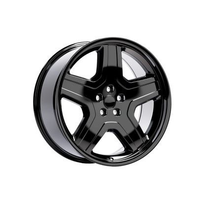22" HD2 Alloy Wheel Set (Set of 4) Gloss Black