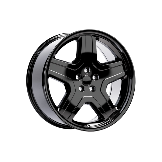 22" HD2 Alloy Wheel Set (Set of 4) Gloss Black