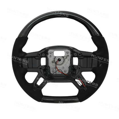 Sports Steering Wheel - Flat Bottom