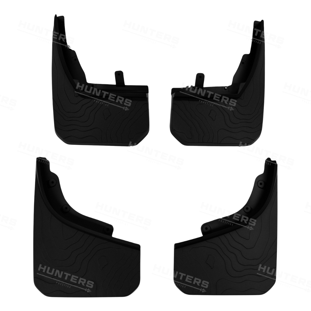 Topographic Front & Rear Mud Flap Kit