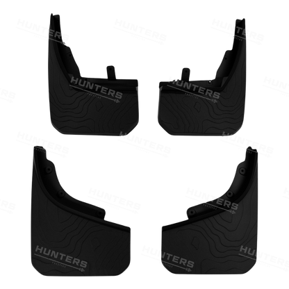 Topographic Front & Rear Mud Flap Kit