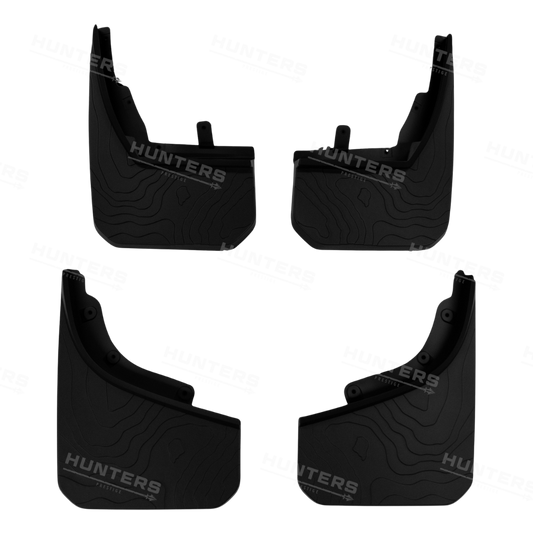 Topographic Front & Rear Mud Flap Kit