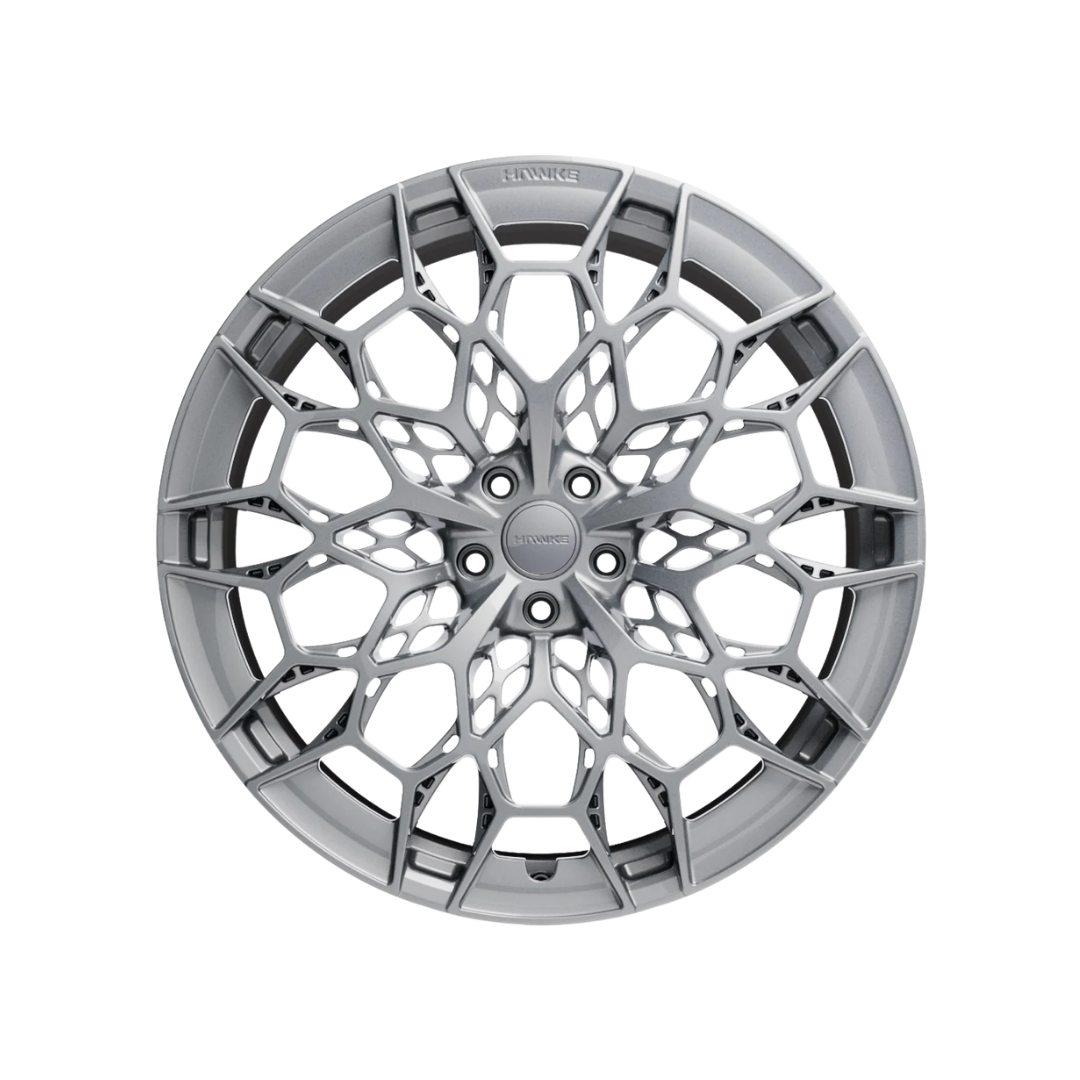 22" Hawke Helion Alloy Wheel Set (Set of 4) Silver
