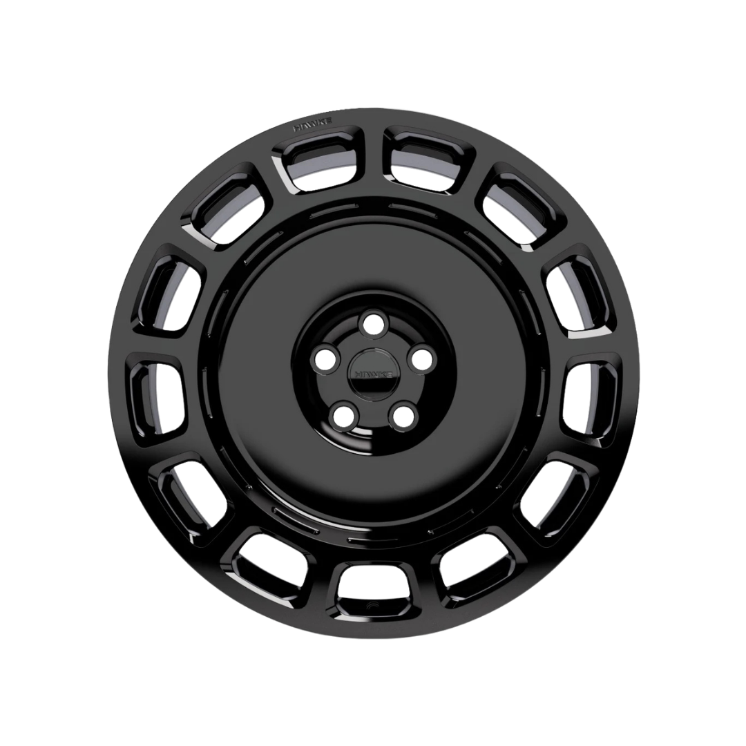22" Hawke Octad Alloy Wheel Set (Set of 4) Gloss Black
