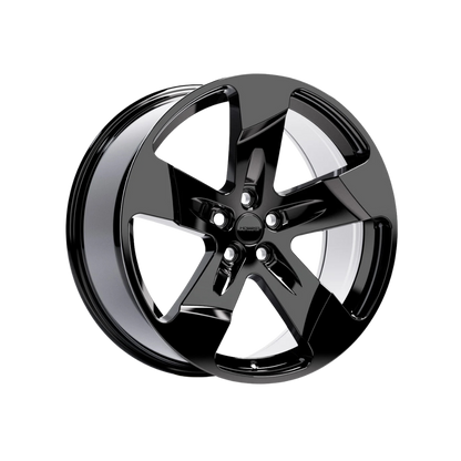 22" Hawke Five Tooth Alloy Wheel (Set of 4) Gloss Black