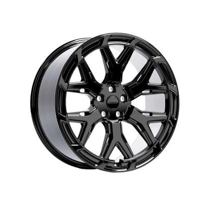 22" Hawke Havoc Alloy Wheel Set (Set of 4) Gloss Black