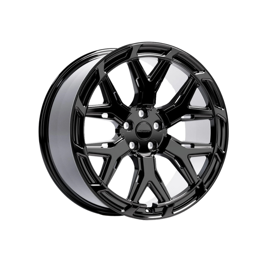 22" Hawke Havoc Alloy Wheel Set (Set of 4) Gloss Black