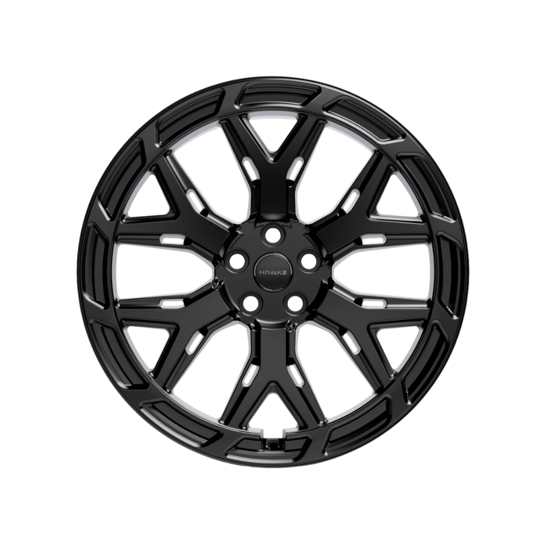 22" Hawke Havoc Alloy Wheel Set (Set of 4) Gloss Black