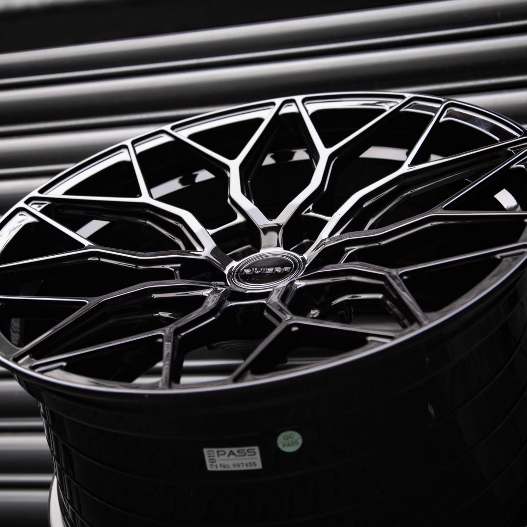 23 inch Riviera RF108 Gloss Black Forged Alloy Wheel (Set of 4)