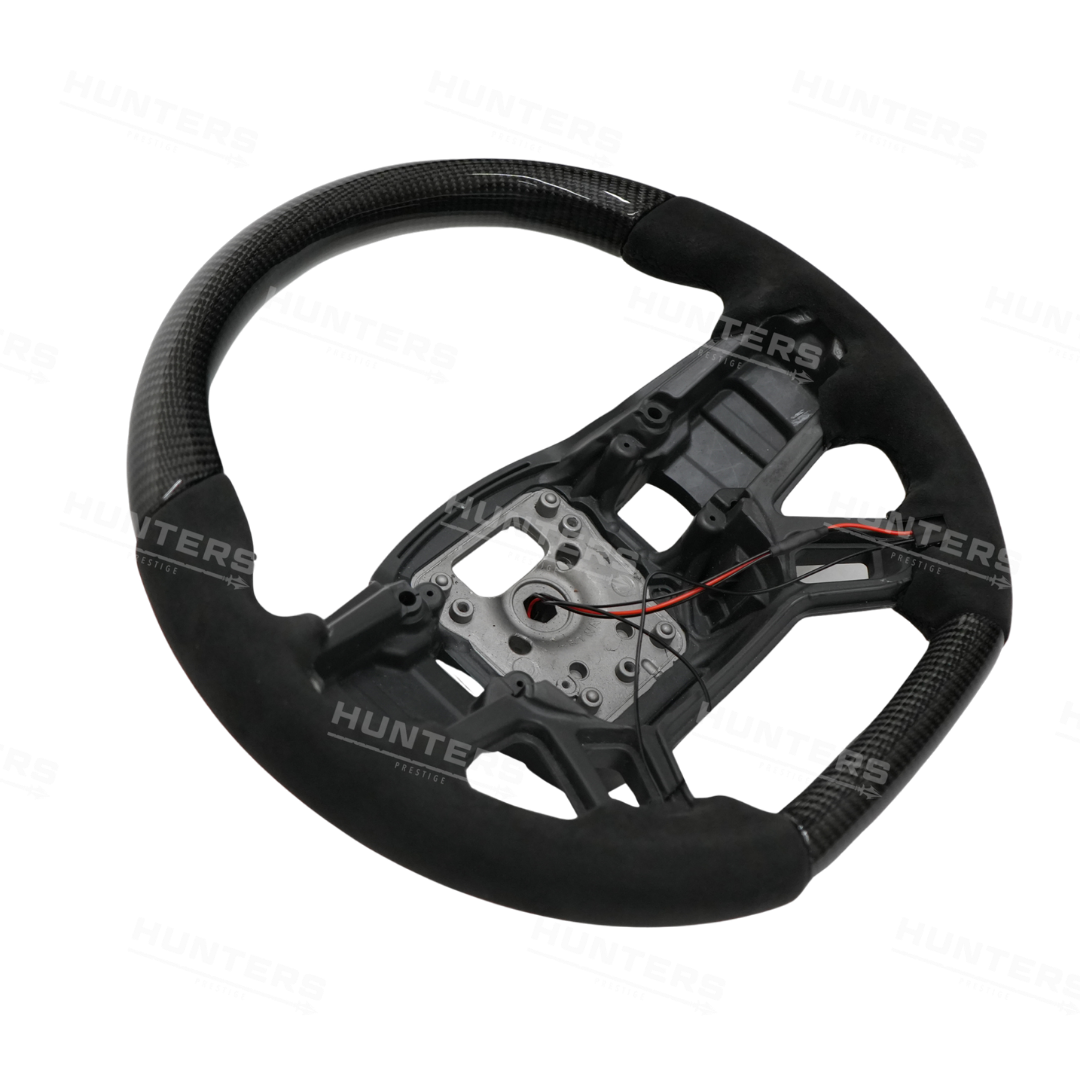 Sports Steering Wheel - Flat Bottom