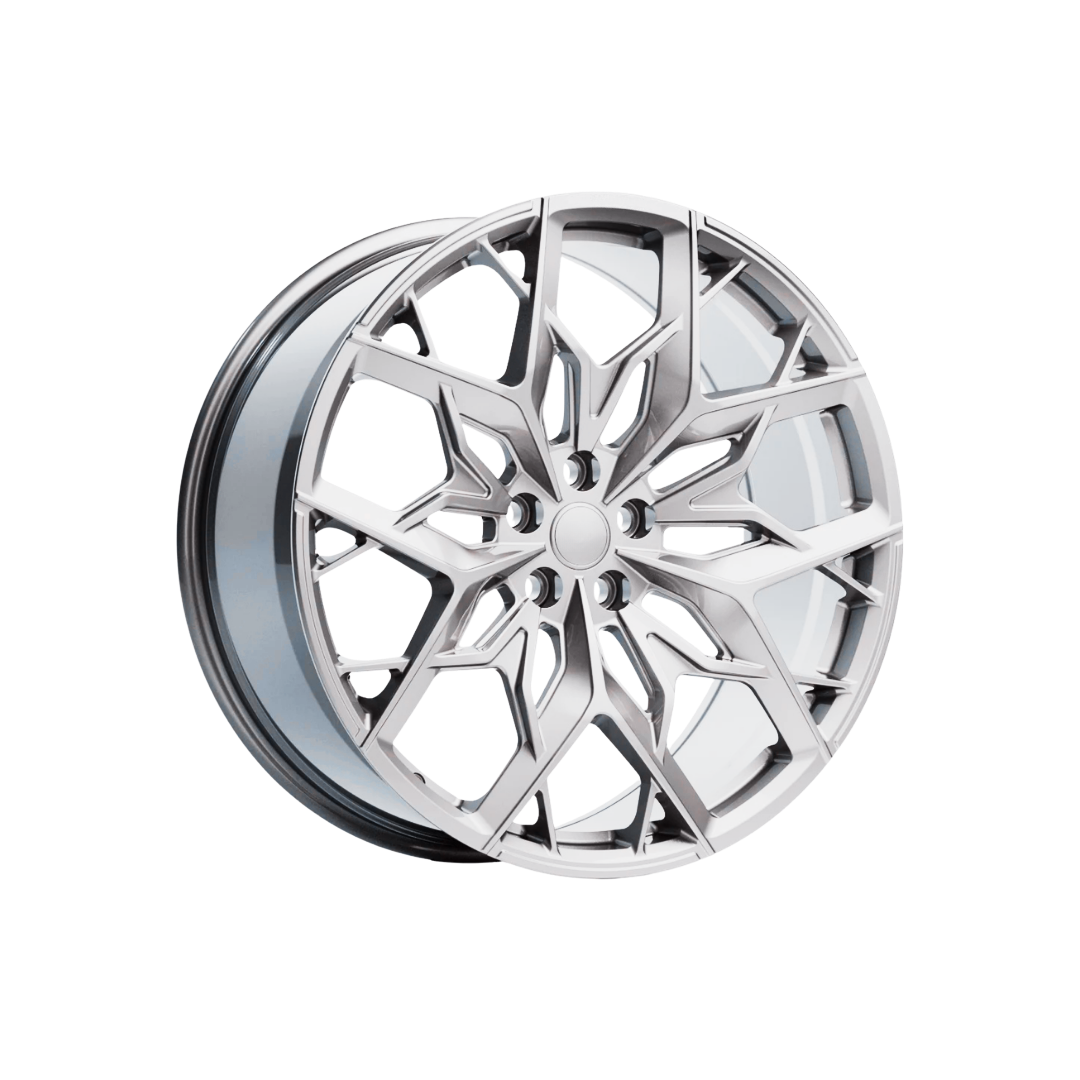 23" HV2 Alloy Wheel Set (Set of 4) Silver Finish