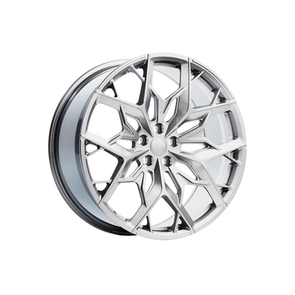 23" HV2 Alloy Wheel Set (Set of 4) Silver Finish