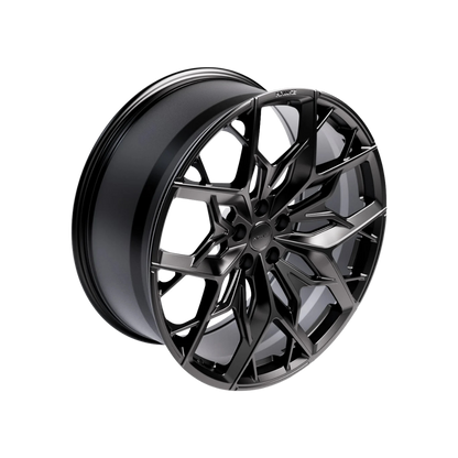 23" Hawke Vortex Alloy Wheel Set (Set of 4) Matt Black