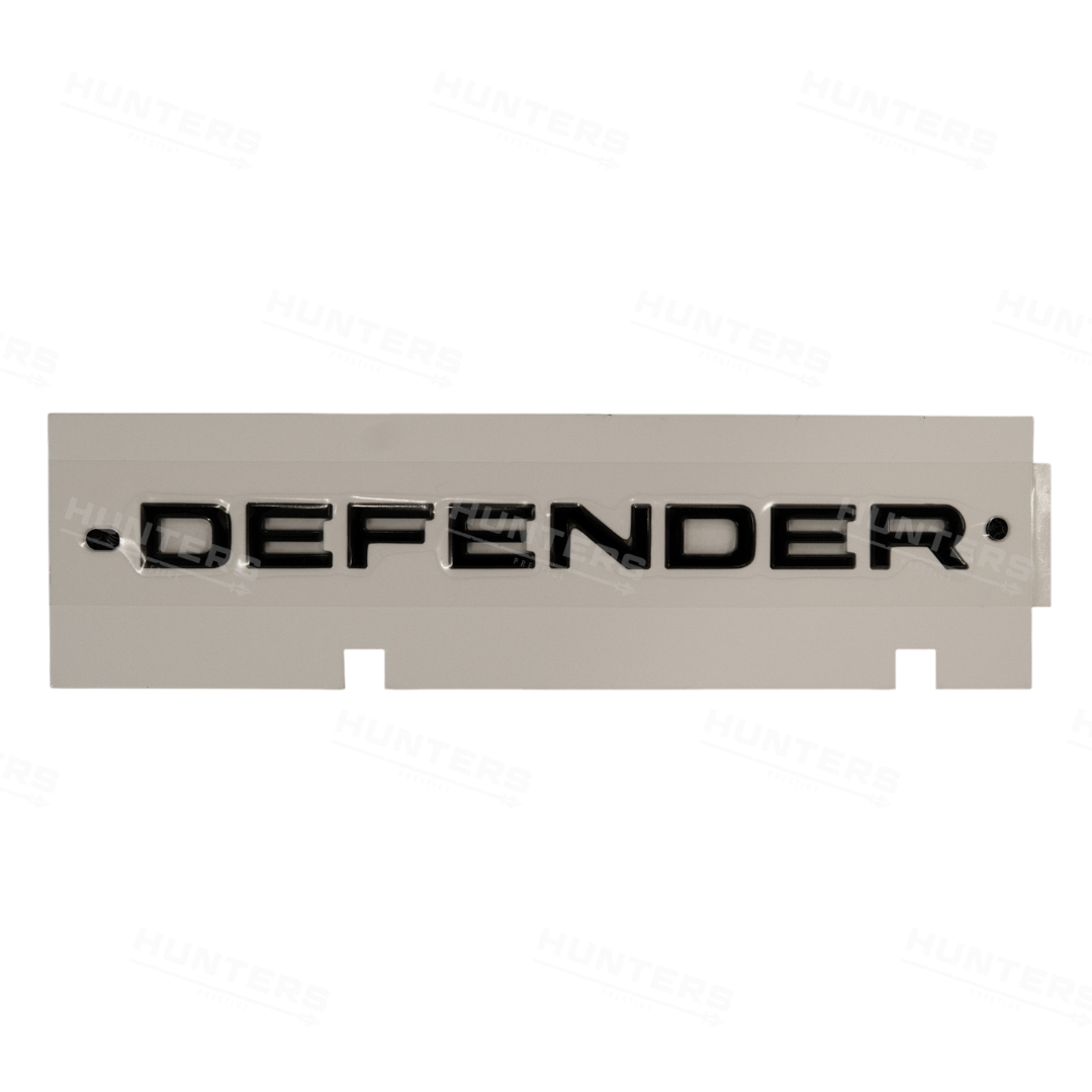 Genuine LR New Defender L663 Gloss Black Badges