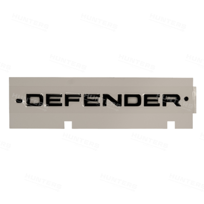 Genuine LR New Defender L663 Gloss Black Badges