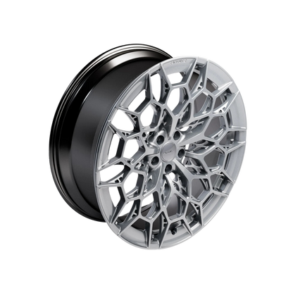 22" Hawke Helion Alloy Wheel Set (Set of 4) Silver