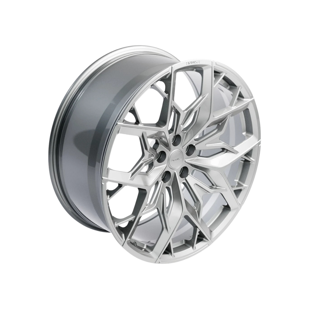 23" Hawke Vortex Alloy Wheel Set (Set of 4) Silver Finish
