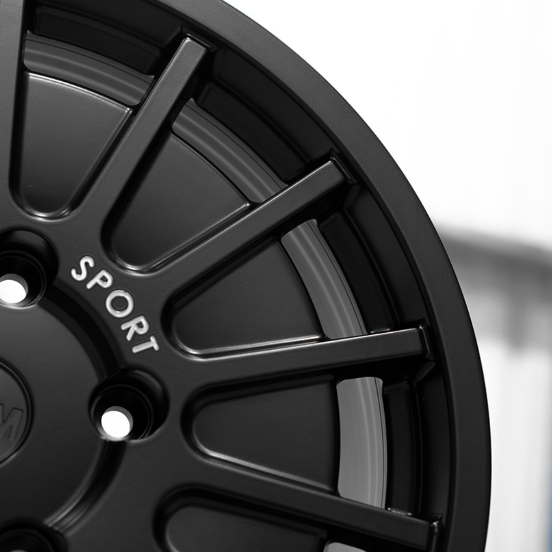 20 inch 3SDM 0.66 HD Matt Black (Set of 4)