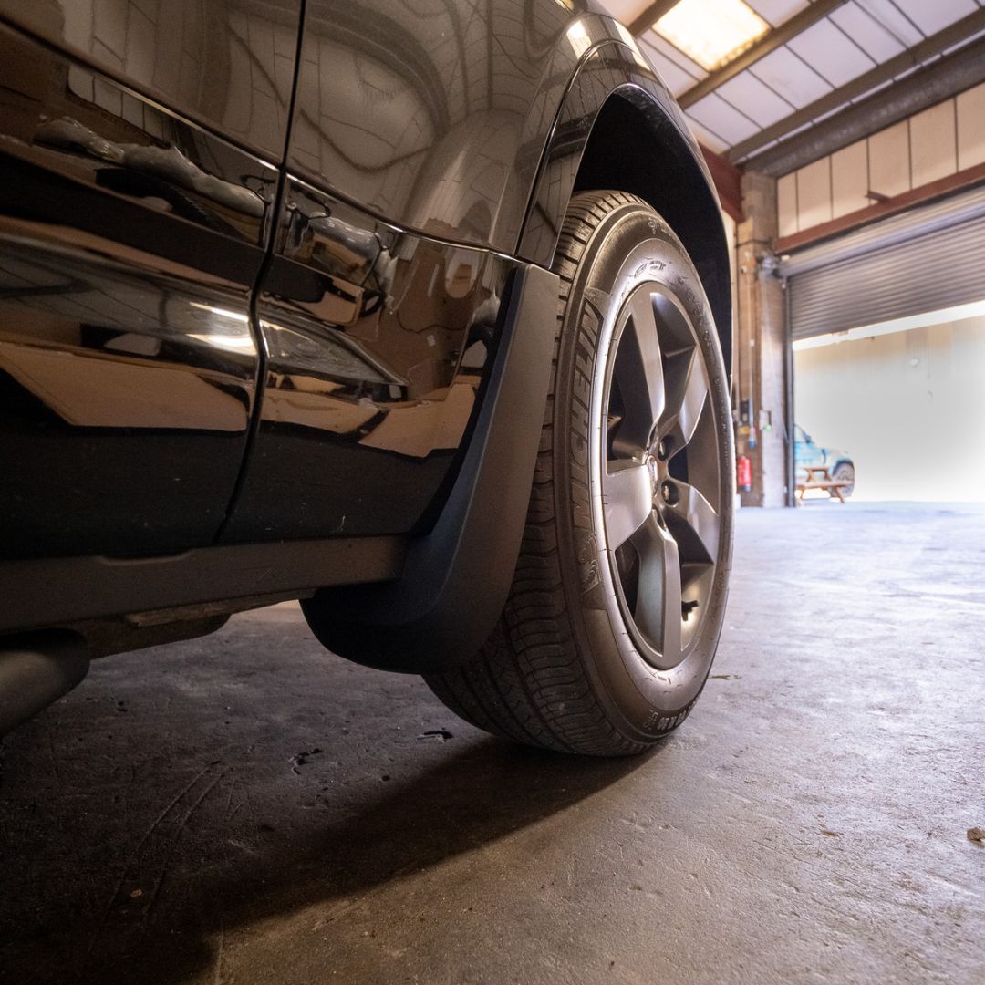 Front & Rear Modern Mud Flap Kit