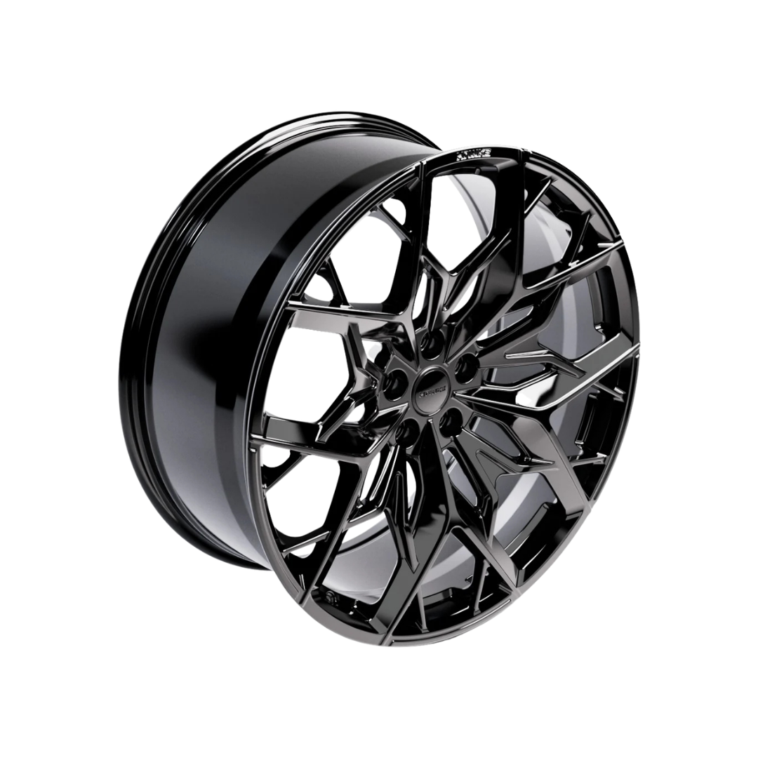 23" Hawke Vortex Alloy Wheel Set (Set of 4) Gloss Black