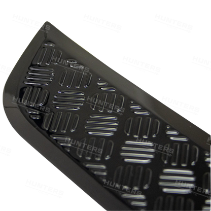 Chequer Plate Rear Bumper Scratch Protection Strip - V1
