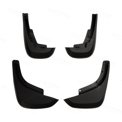Front & Rear Modern Mud Flap Kit