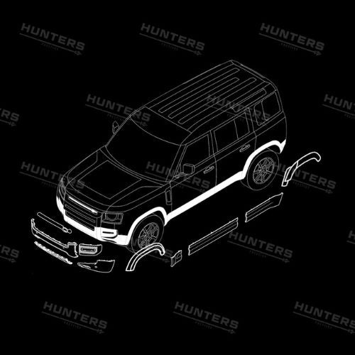 New Defender L663 Full Black Pack