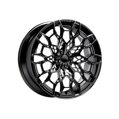 22" Hawke Helion Alloy Wheel Set (Set of 4) Gloss Black