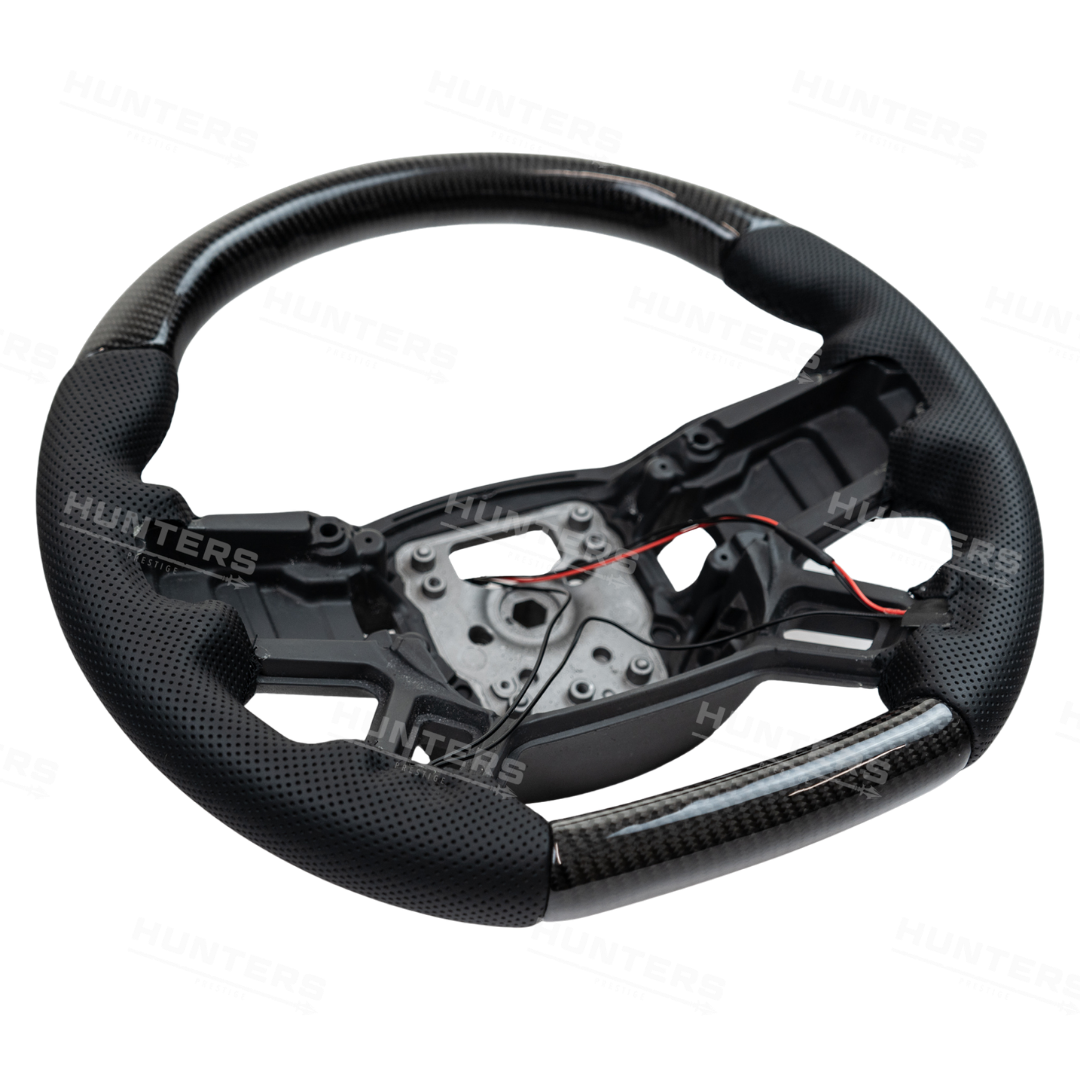Sports Steering Wheel - Flat Bottom