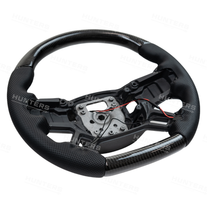 Sports Steering Wheel - Flat Bottom
