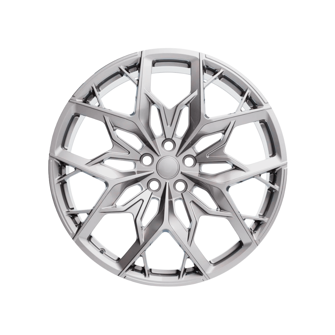 23" HV2 Alloy Wheel Set (Set of 4) Silver Finish