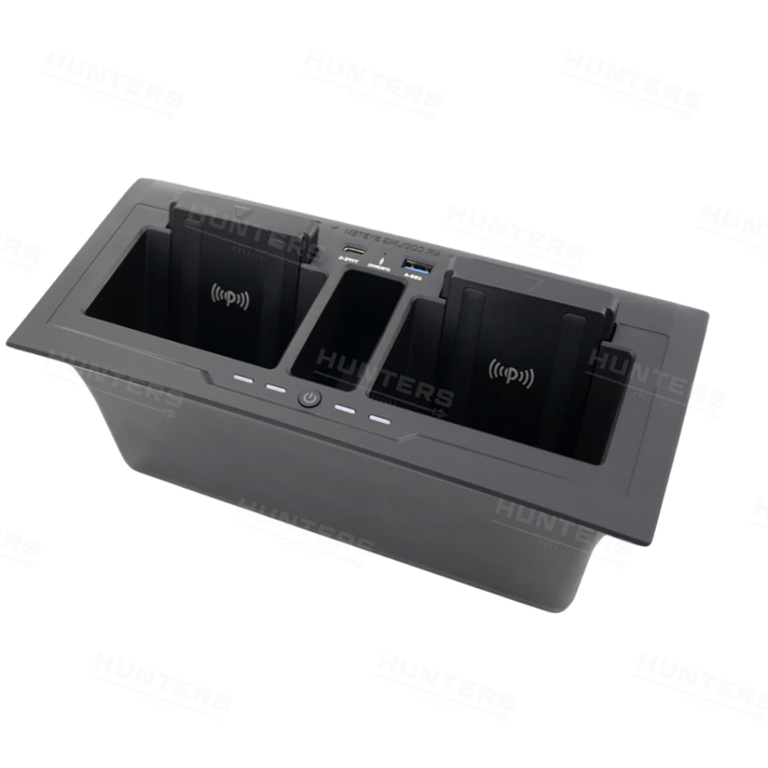 Centre Console Twin Wireless Charging Dock