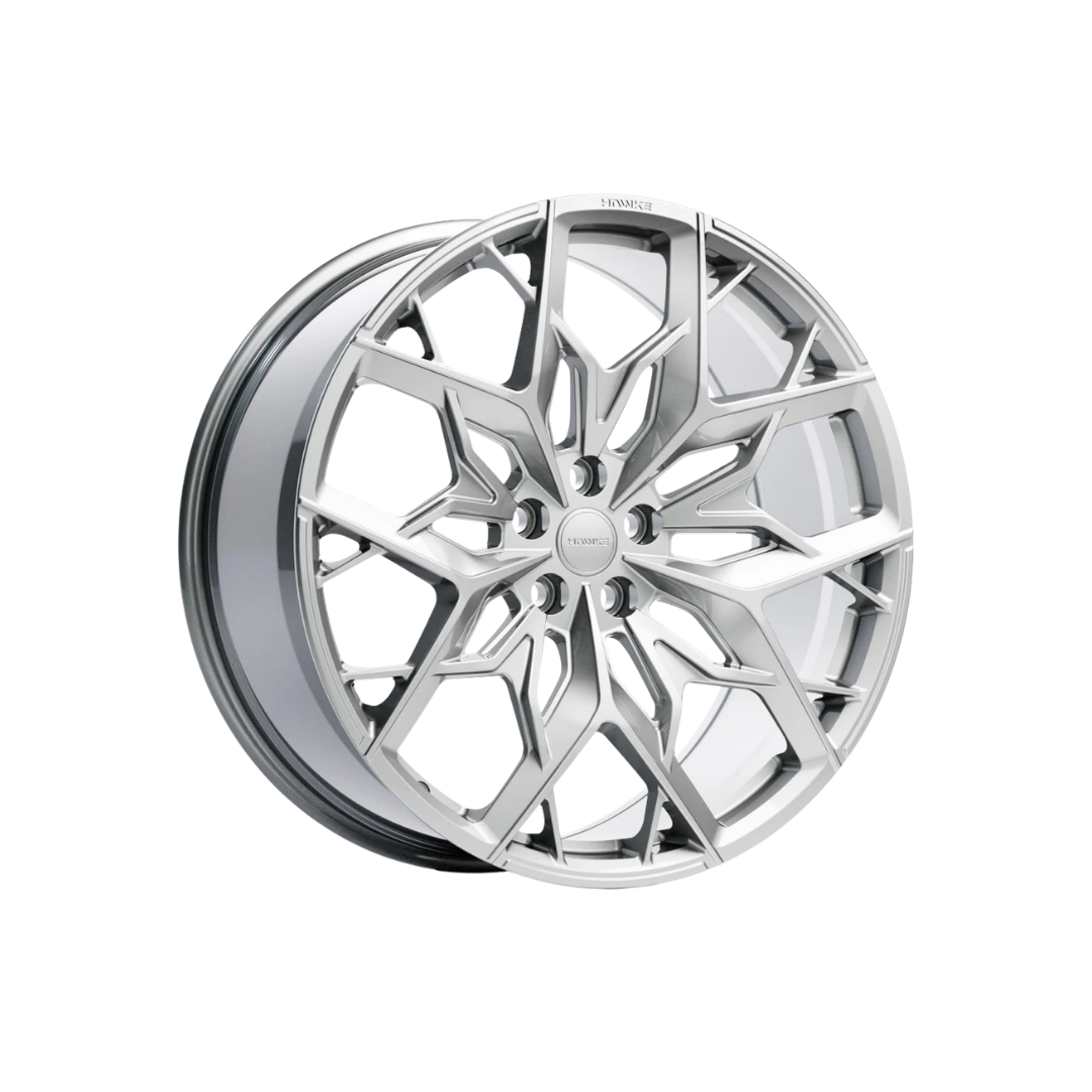 23" Hawke Vortex Alloy Wheel Set (Set of 4) Silver Finish