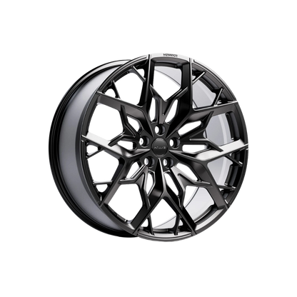 23" Hawke Vortex Alloy Wheel Set (Set of 4) Matt Black