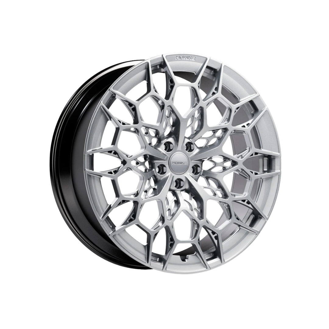 22" Hawke Helion Alloy Wheel Set (Set of 4) Silver