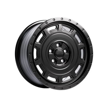 18" Hawke AWD Hydra Alloy Wheel Set (Set of 4) Matt Black