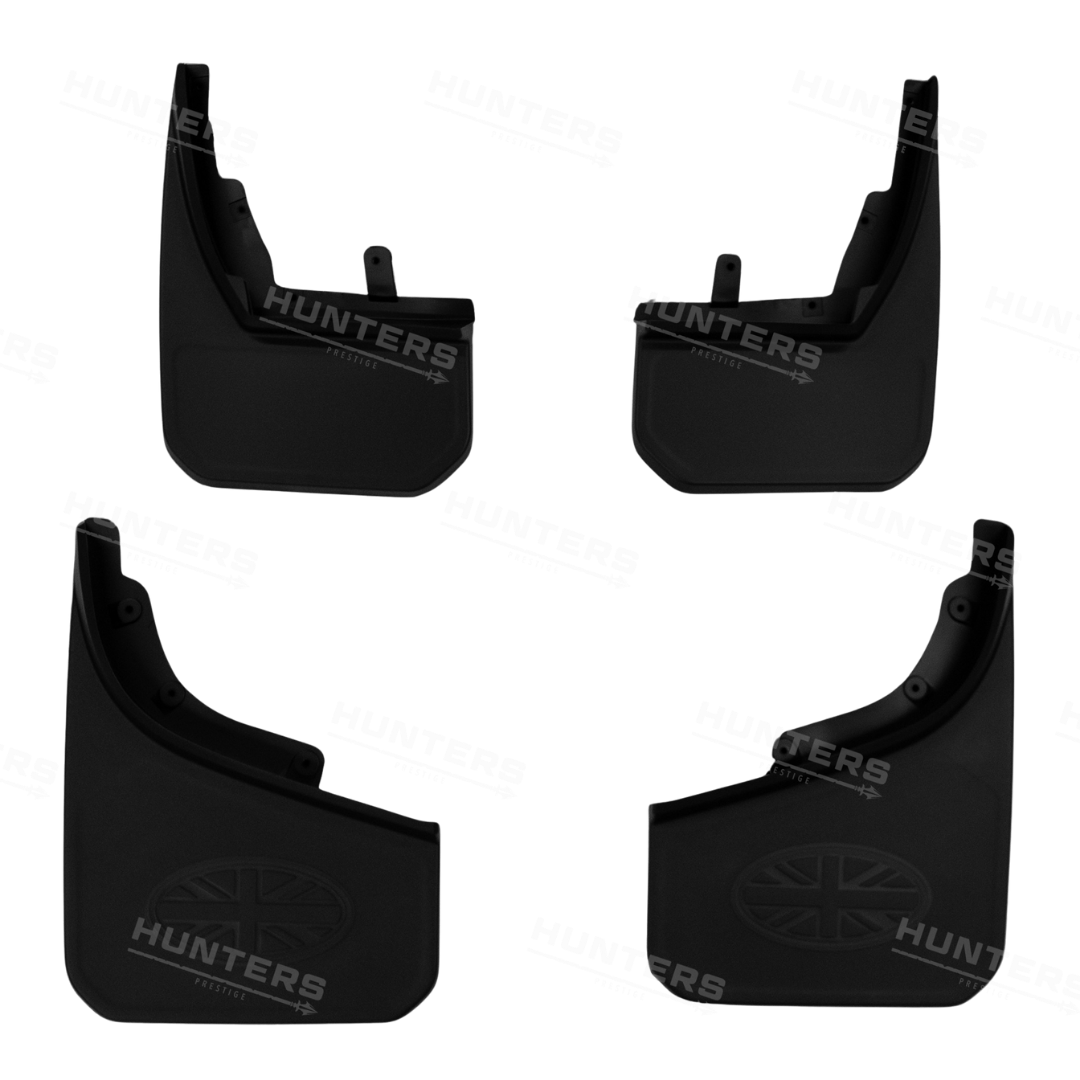 Front & Rear Union Jack Mud Flap Kit