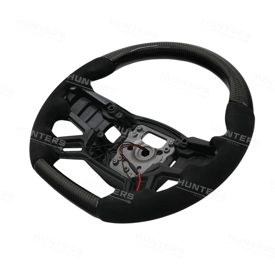 Sports Steering Wheel - Flat Bottom