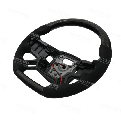 Sports Steering Wheel - Flat Bottom