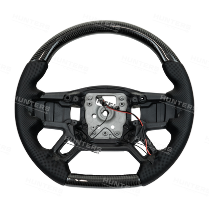 Sports Steering Wheel - Flat Bottom
