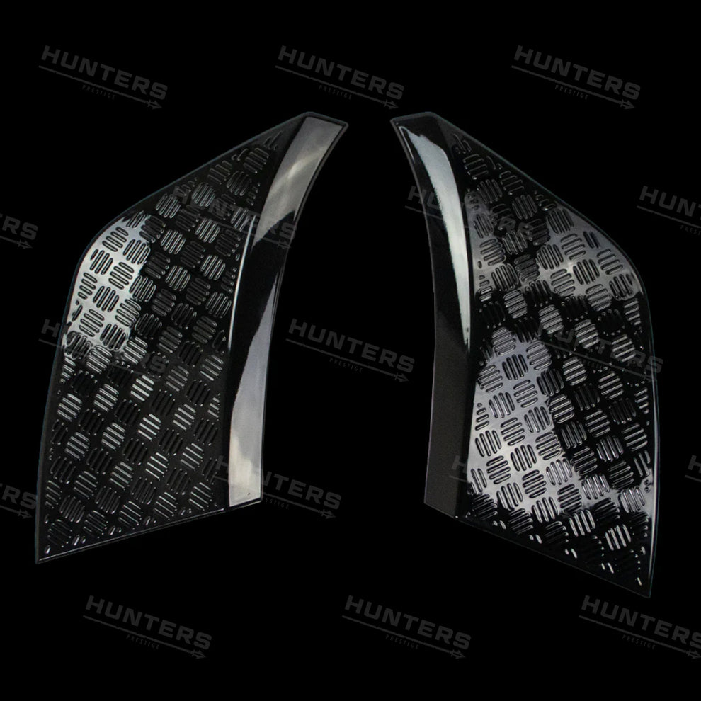 Chequer Plate Sticker 9-Piece Chequer Plate Exterior Kit – Hunters Prestige