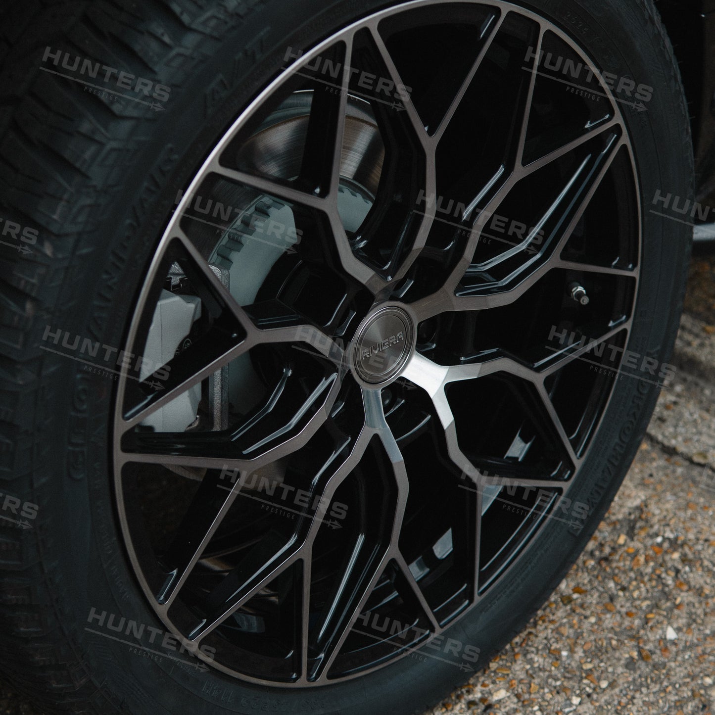 22 inch Riviera RF108 Forged Dark Tint Alloy Wheel (Set of 4)