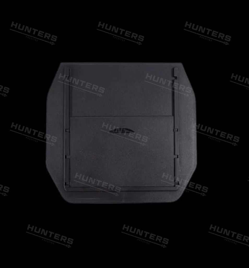 Defender L663 Armrest Cover Privacy Storage Box ABS black