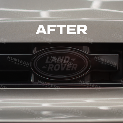 Genuine Land Rover Defender Front Black Badge