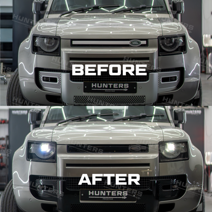 Genuine Land Rover Defender Front Black Badge