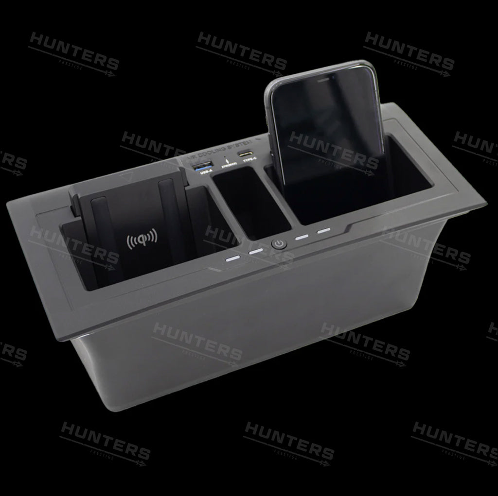 Centre Console Twin Wireless Charging Dock